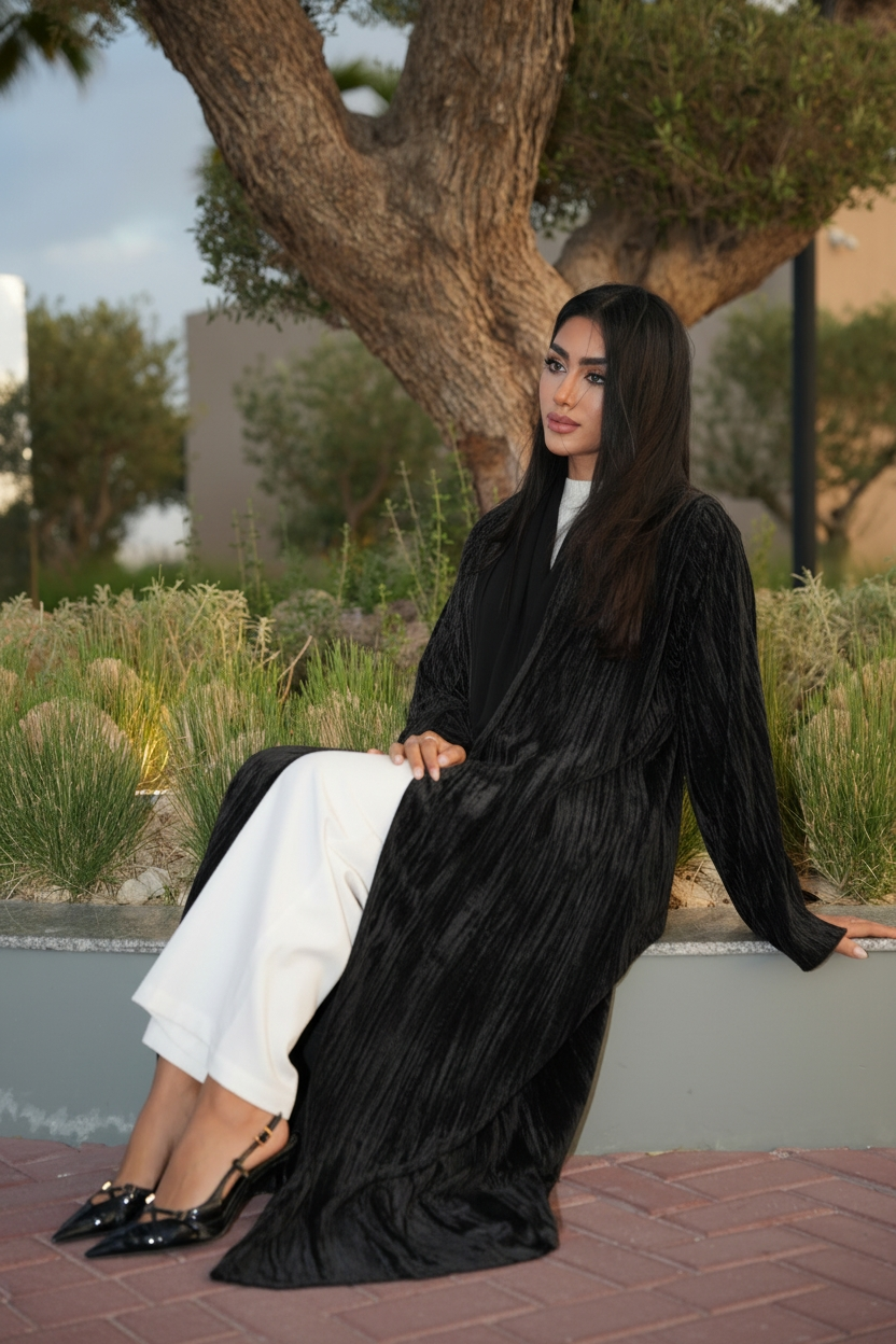 Crushed Velvet | Black